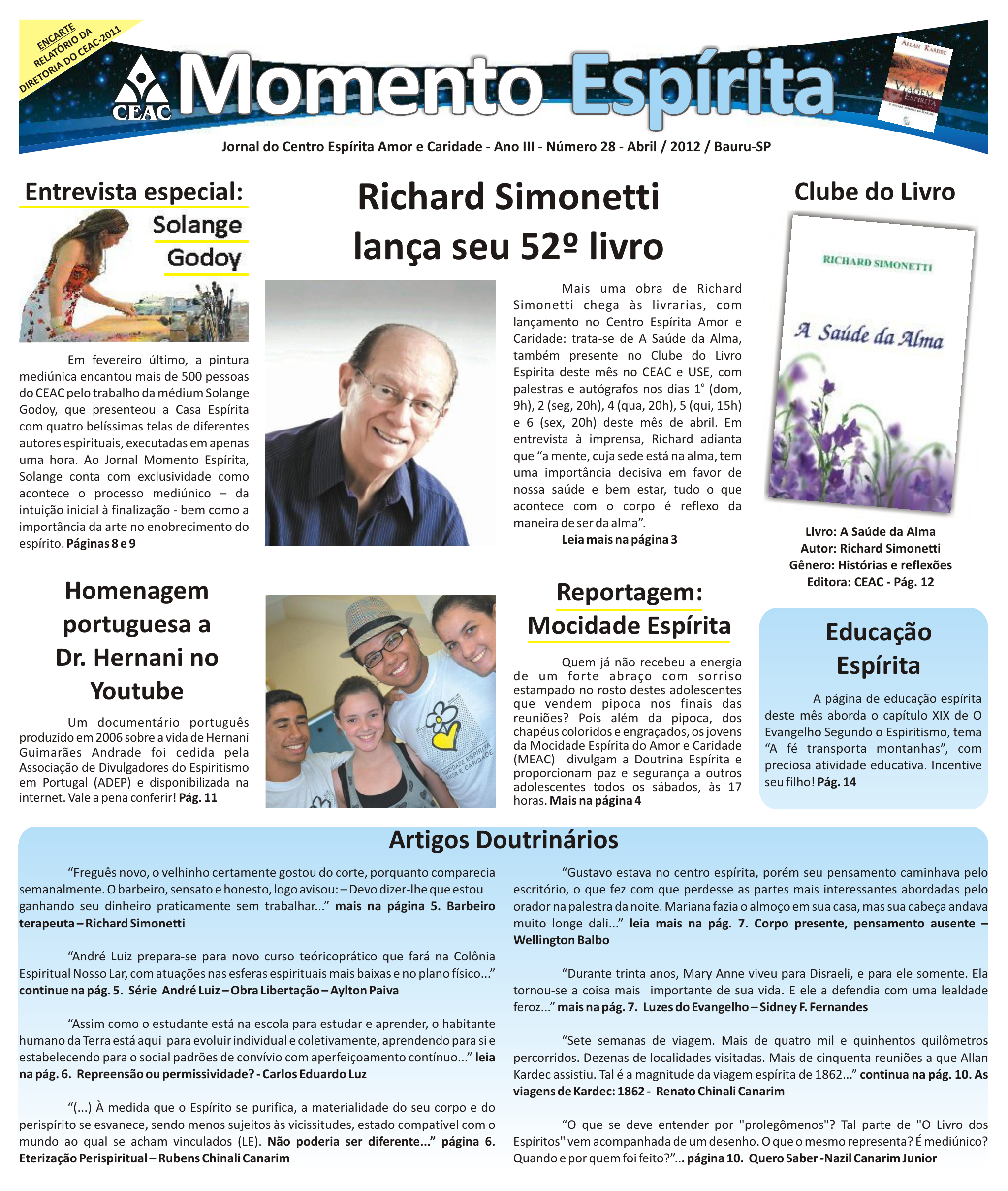 Jornal Momento Espírita