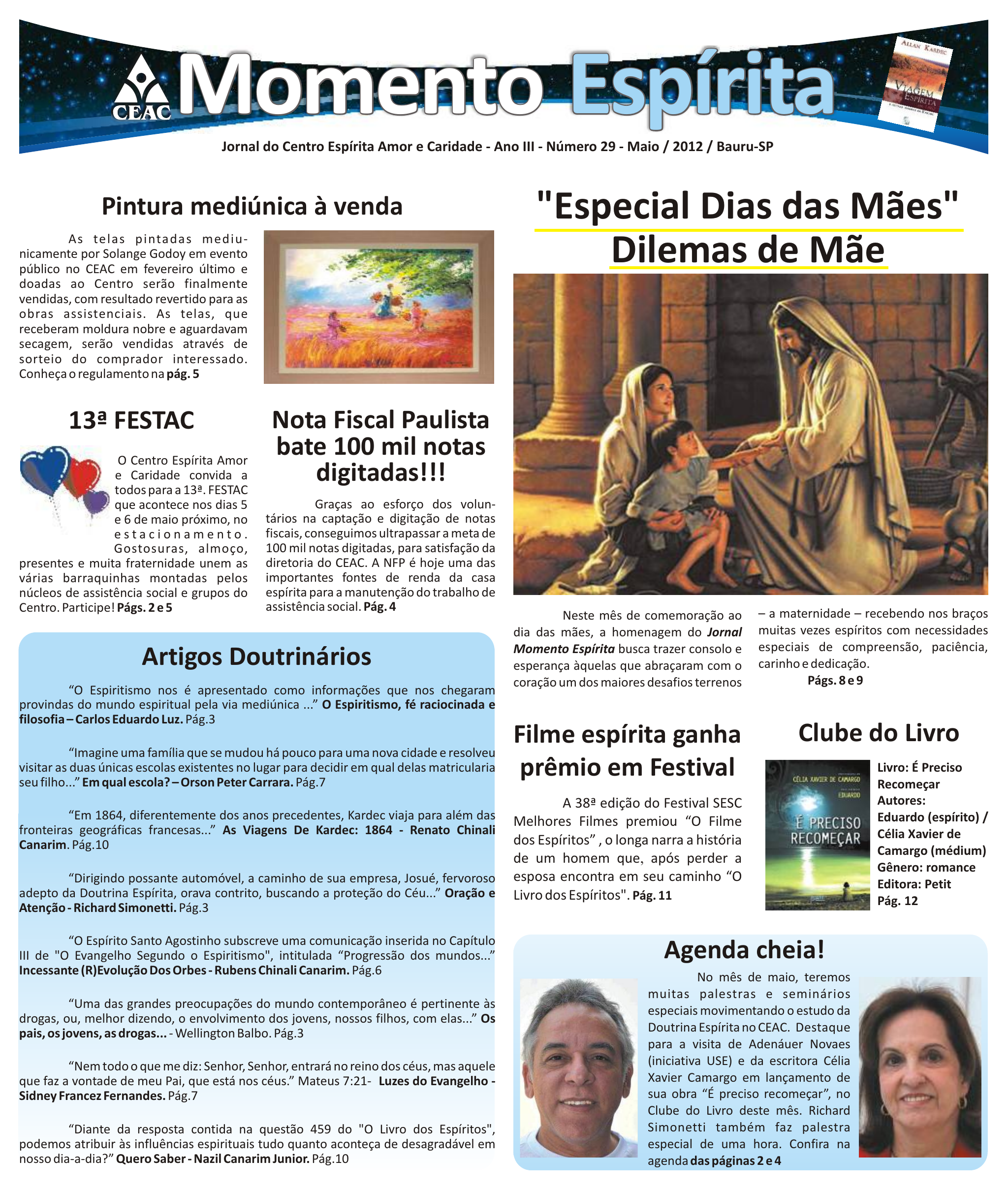 Jornal Momento Espírita
