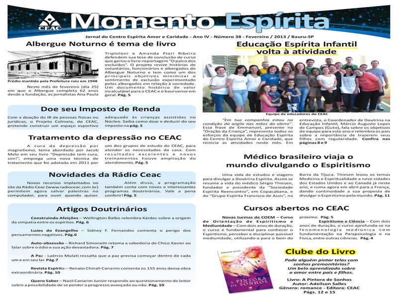 Jornal Momento Espírita