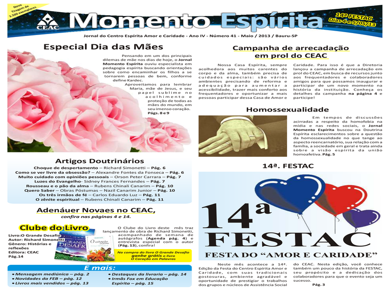 Jornal Momento Espírita