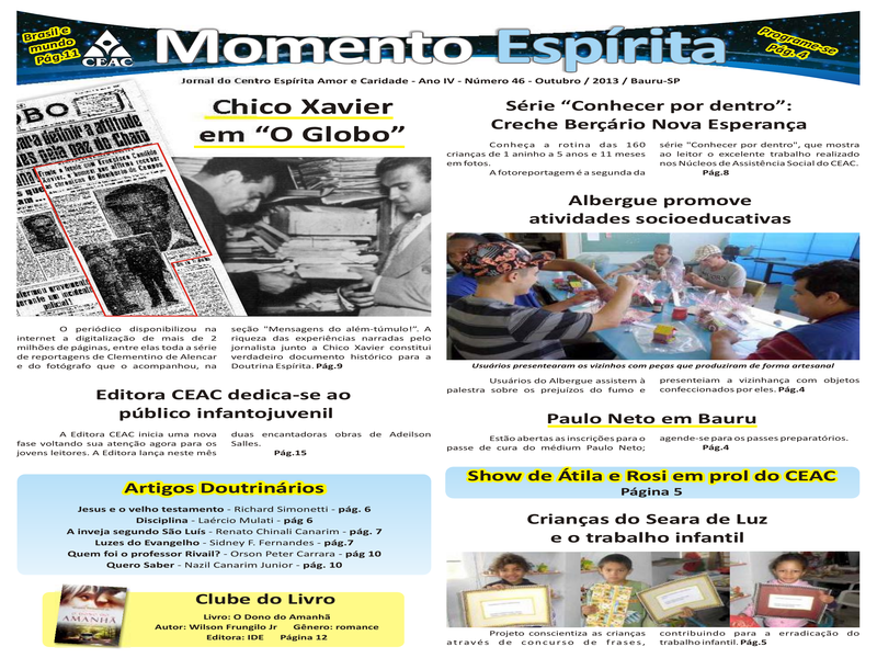 Jornal Momento Espírita