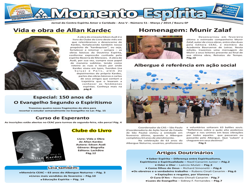 Jornal Momento Espírita