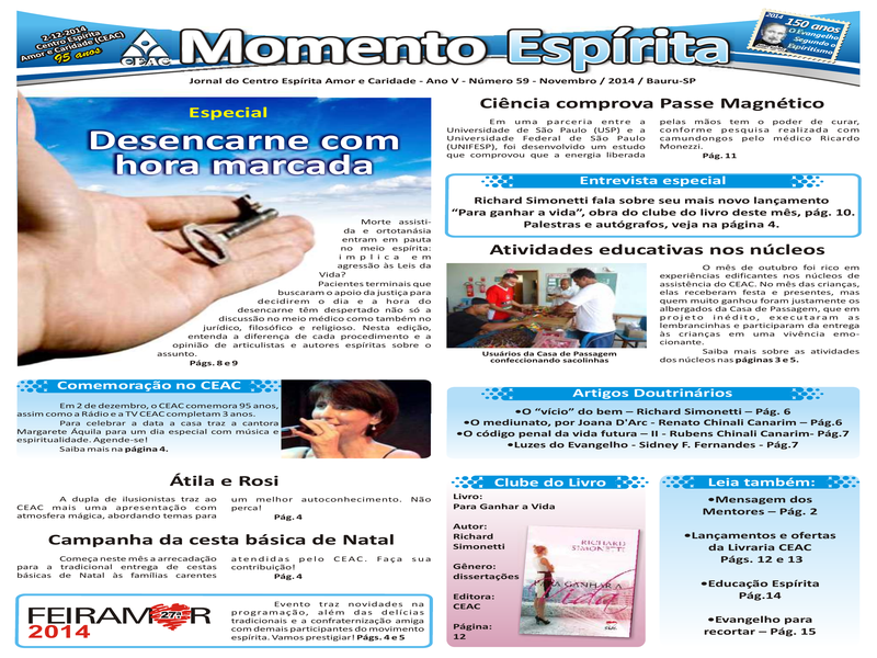 Jornal Momento Espírita