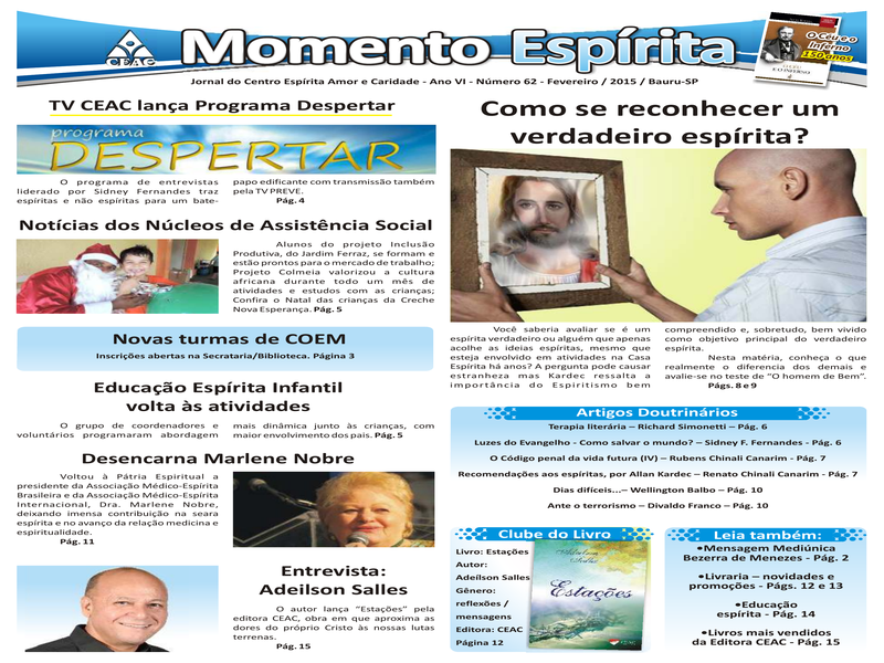 Jornal Momento Espírita