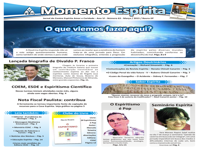 Jornal Momento Espírita