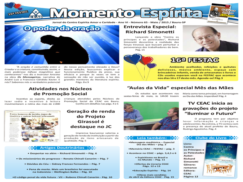 Jornal Momento Espírita