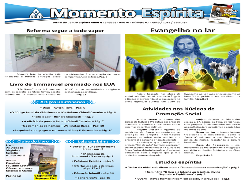 Jornal Momento Espírita