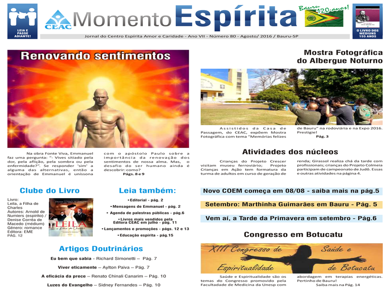 Jornal Momento Espírita