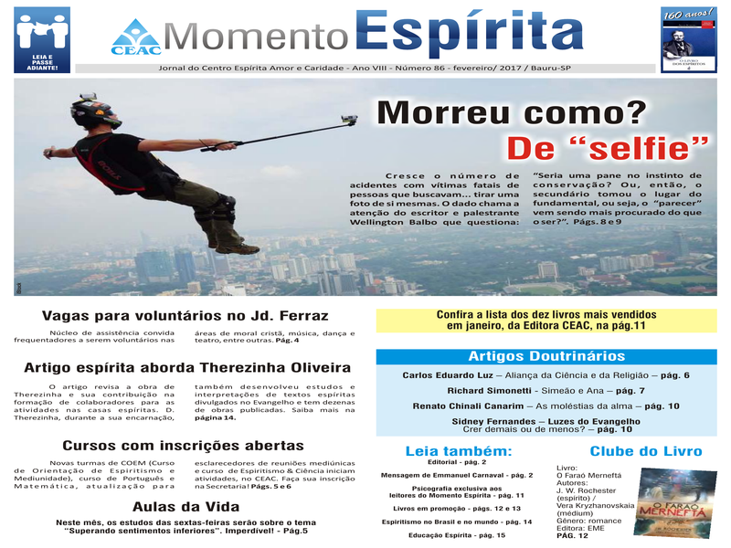 Jornal Momento Espírita