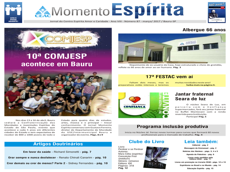 Jornal Momento Espírita