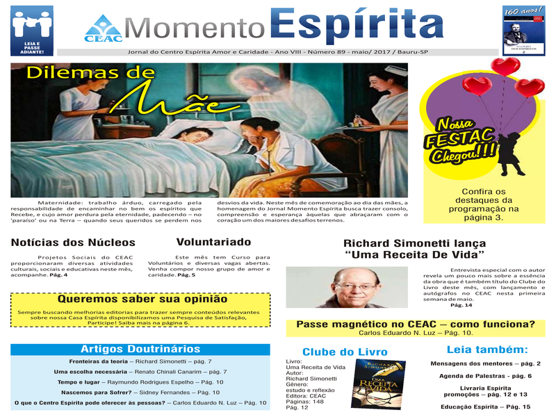 Jornal Momento Espírita