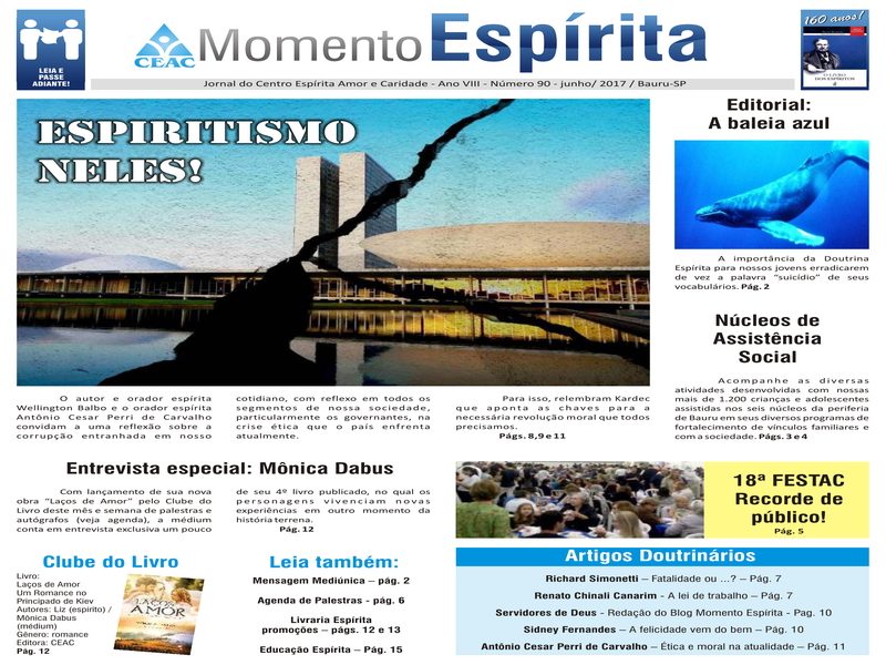 Jornal Momento Espírita