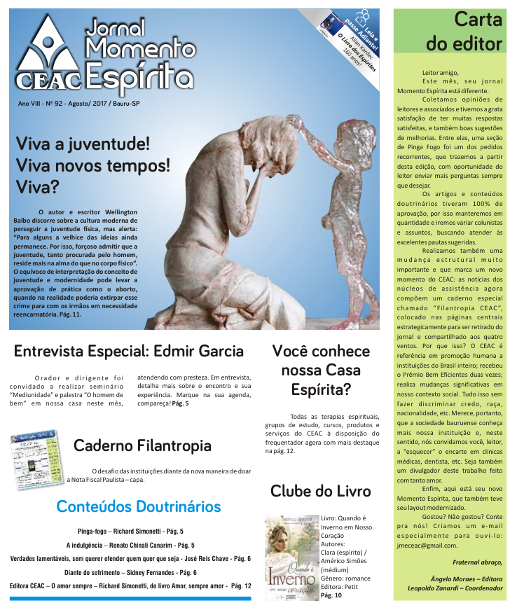 Jornal Momento Espírita