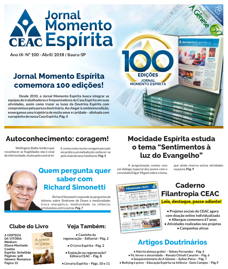 Jornal Momento Espírita