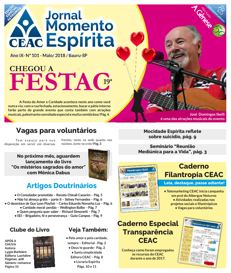 Jornal Momento Espírita