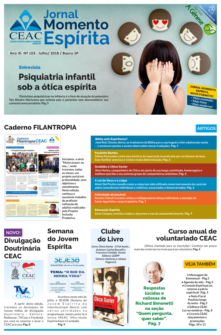 Jornal Momento Espírita