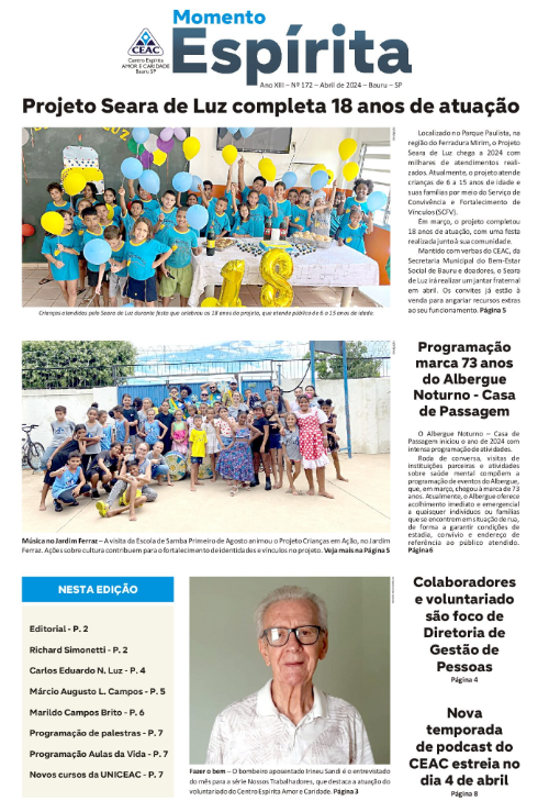 Jornal Momento Espírita