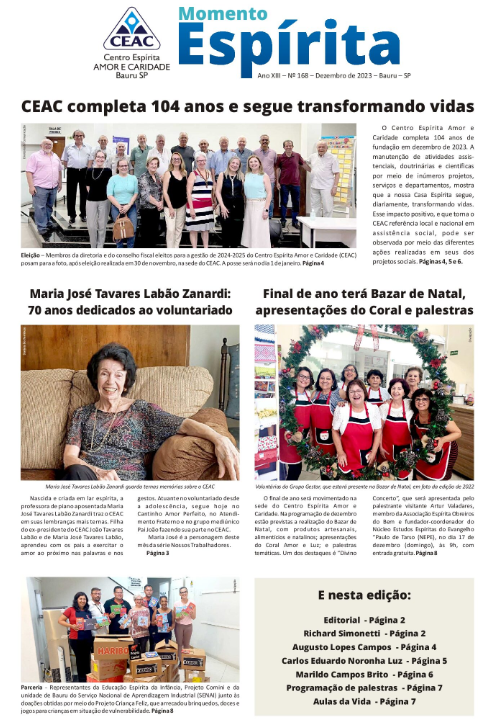 Jornal Momento Espírita