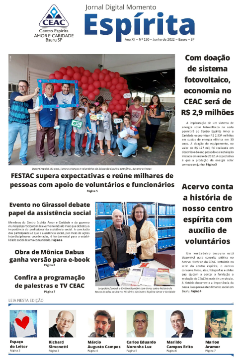 Jornal Momento Espírita