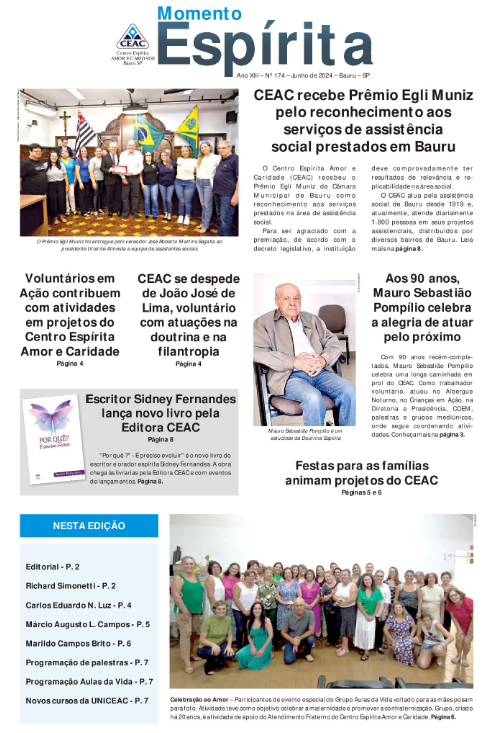 Jornal Momento Espírita