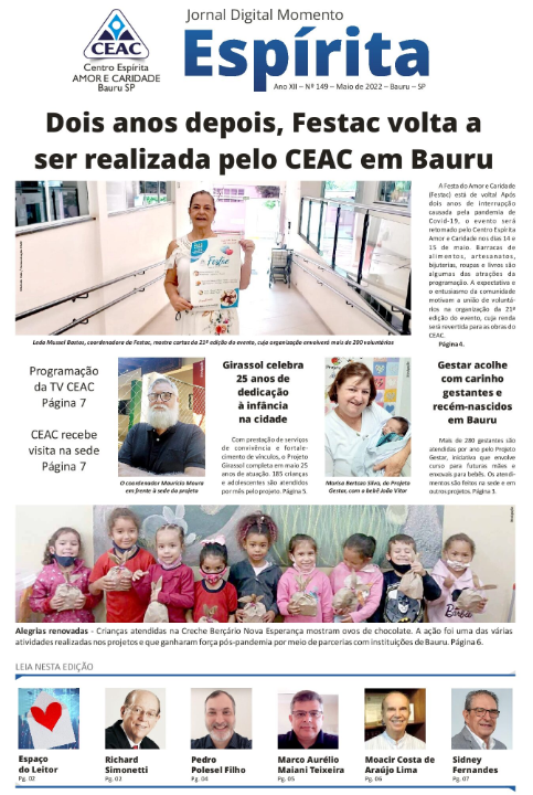 Jornal Momento Espírita