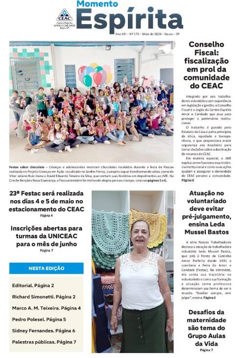 Jornal Momento Espírita