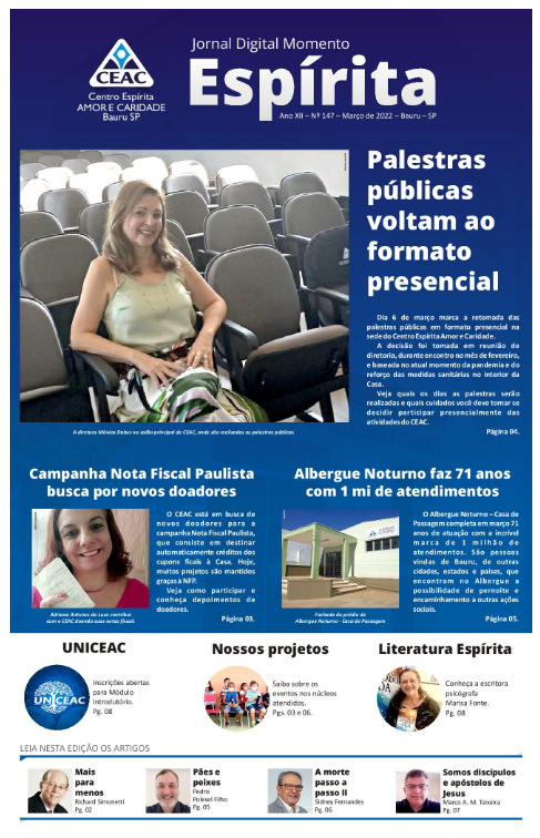 Jornal Momento Espírita