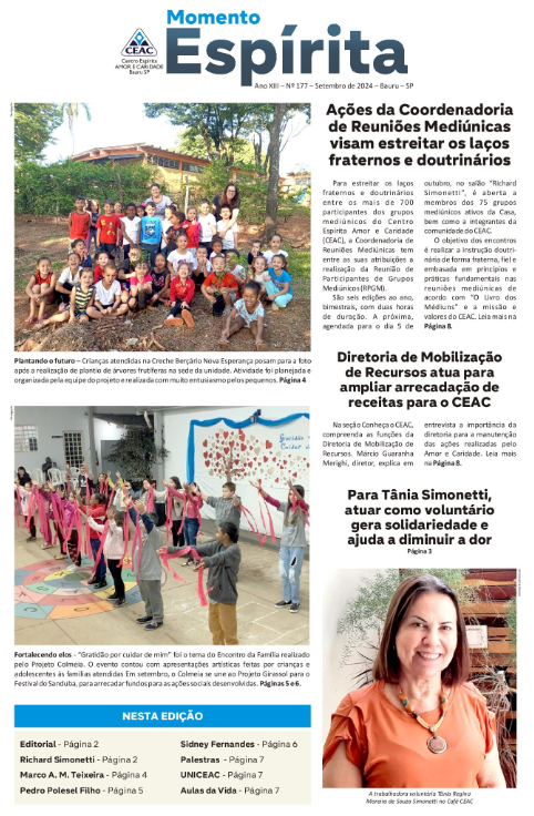 Jornal Momento Espírita