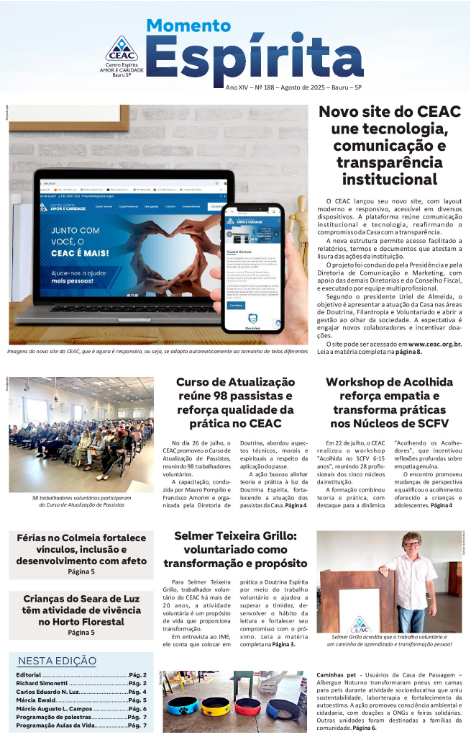 Jornal Momento Espírita