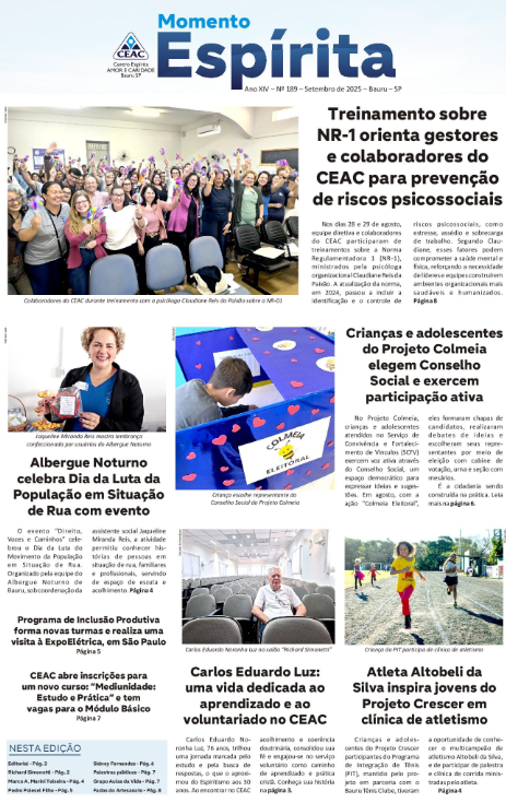 Jornal Momento Espírita