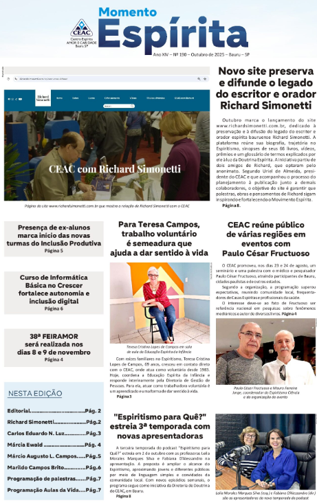 Jornal Momento Espírita