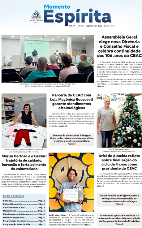 Jornal Momento Espírita