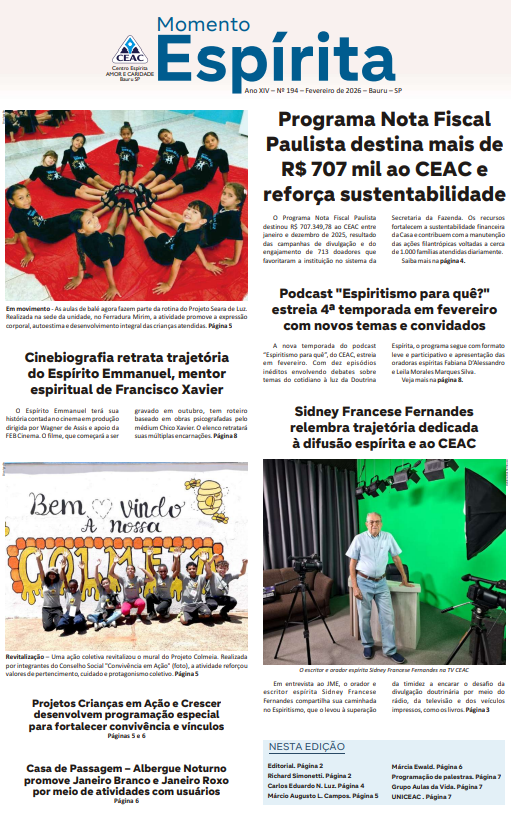 Jornal Momento Espírita