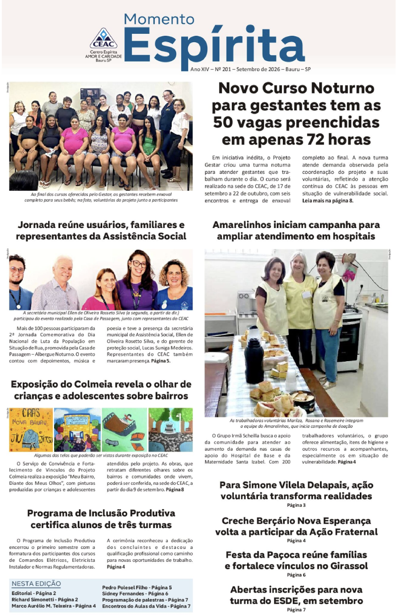 Jornal Momento Espírita